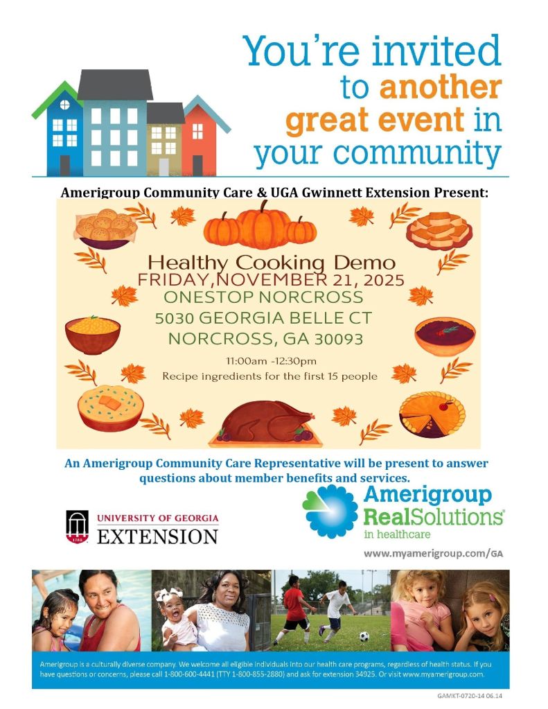 Amerigroup Community Care November 2025 Events