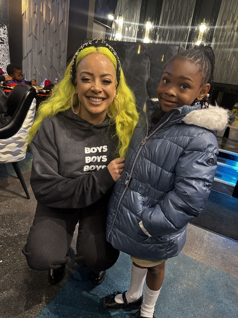 Hot 107.9 & The Morning Hustle At Harolds Chicken and Ice Bar - Panola