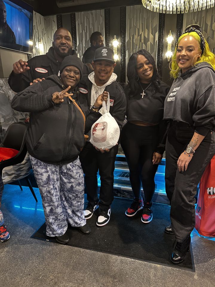 Hot 107.9 & The Morning Hustle At Harolds Chicken and Ice Bar - Panola
