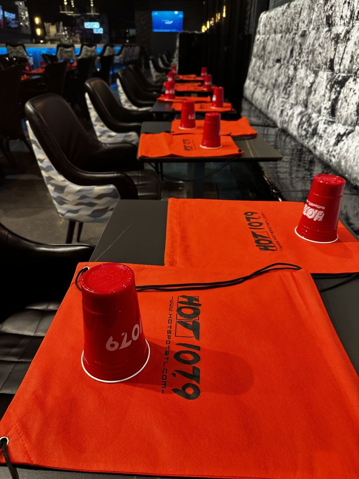 Hot 107.9 & The Morning Hustle At Harolds Chicken and Ice Bar - Panola