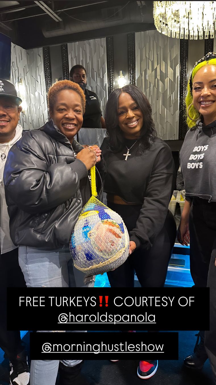 Hot 107.9 & The Morning Hustle At Harolds Chicken and Ice Bar - Panola