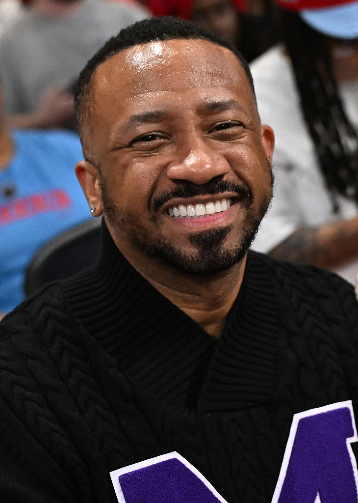Celebrities Attend Los Angeles Sparks v Atlanta Dream
