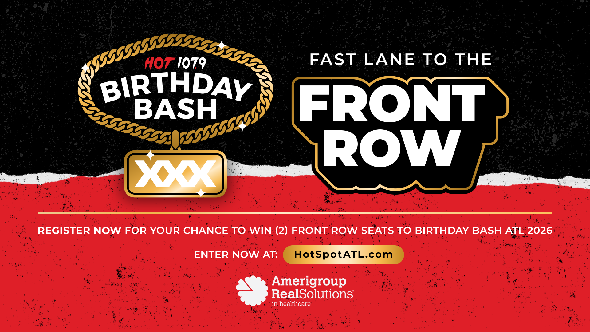 Birthday Bash ATL 2026: Win Front Row Tickets! Powered by Amerigroup