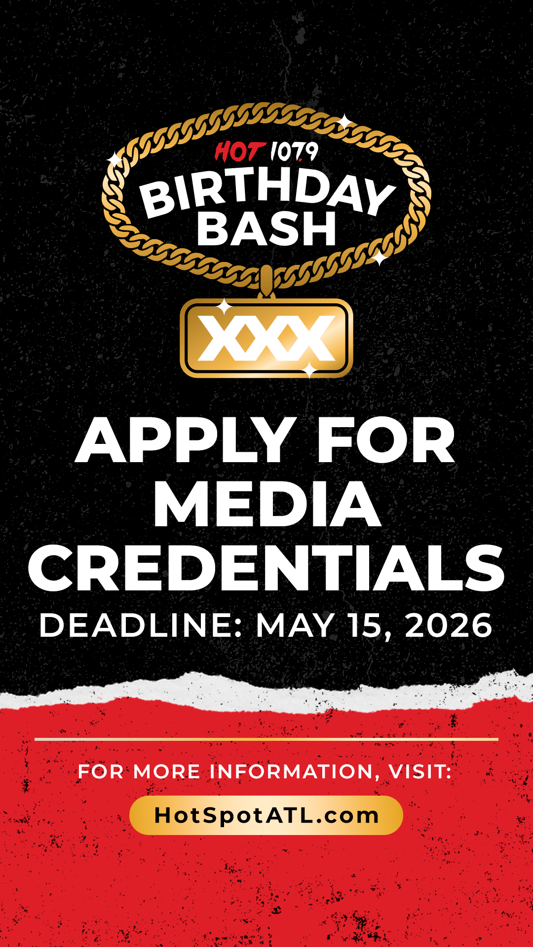 Birthday Bash XXX Graphics