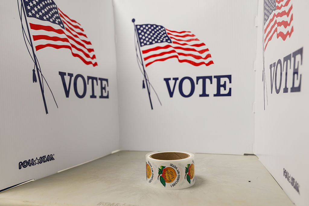 Georgians Cast Their Votes In State's Primary Midterm Elections