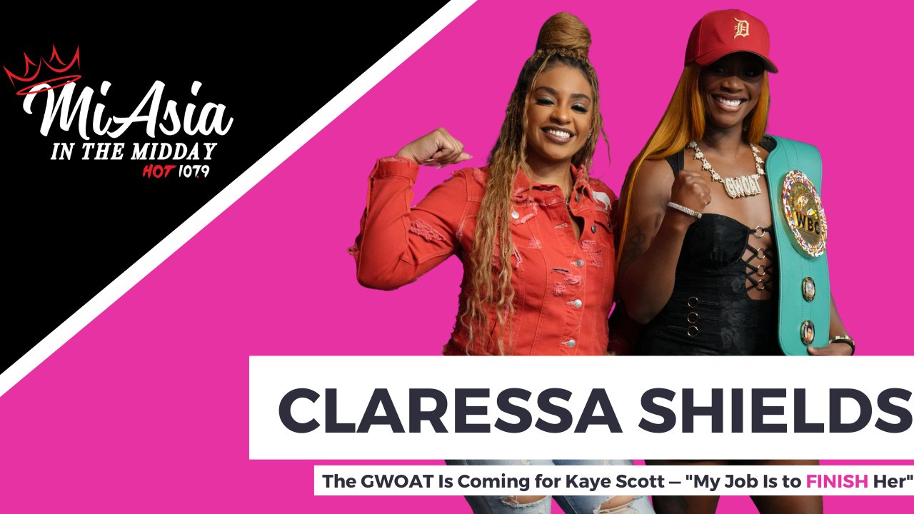 Claressa Shields is Coming For Kaye Scott’s Belts In ATL Fight Claressa Shields is Coming For Kaye Scott’s Belts In ATL Fight